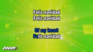 Jose Feliciano - Feliz Navidad - Karaoke Version from Zoom Karaoke
