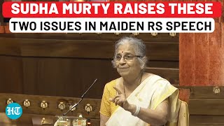 Sudha Murty’s Maiden Rajya Sabha Speech Raises Two Key Issues; PM Modi Says ‘Thanks…’ | Watch