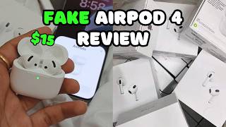 Reviewing NEW AirPod 4 FAKES (ONLY $16!!)