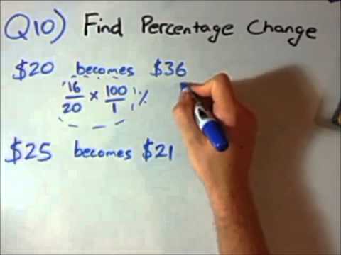 Money Changing by a Percentage Money Changing by a Percentage