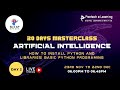 Day - 2 How to install python and libraries| basic python programing