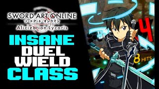 MONSTER DUEL WIELD BUILD! Sword Art Online: Alicization (Lycoris Gameplay)