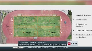 Los Rios District Denies Proposal To Allow Junior College Sports On Campus