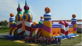 'World's biggest' bouncy castle arrives on Southampton Common