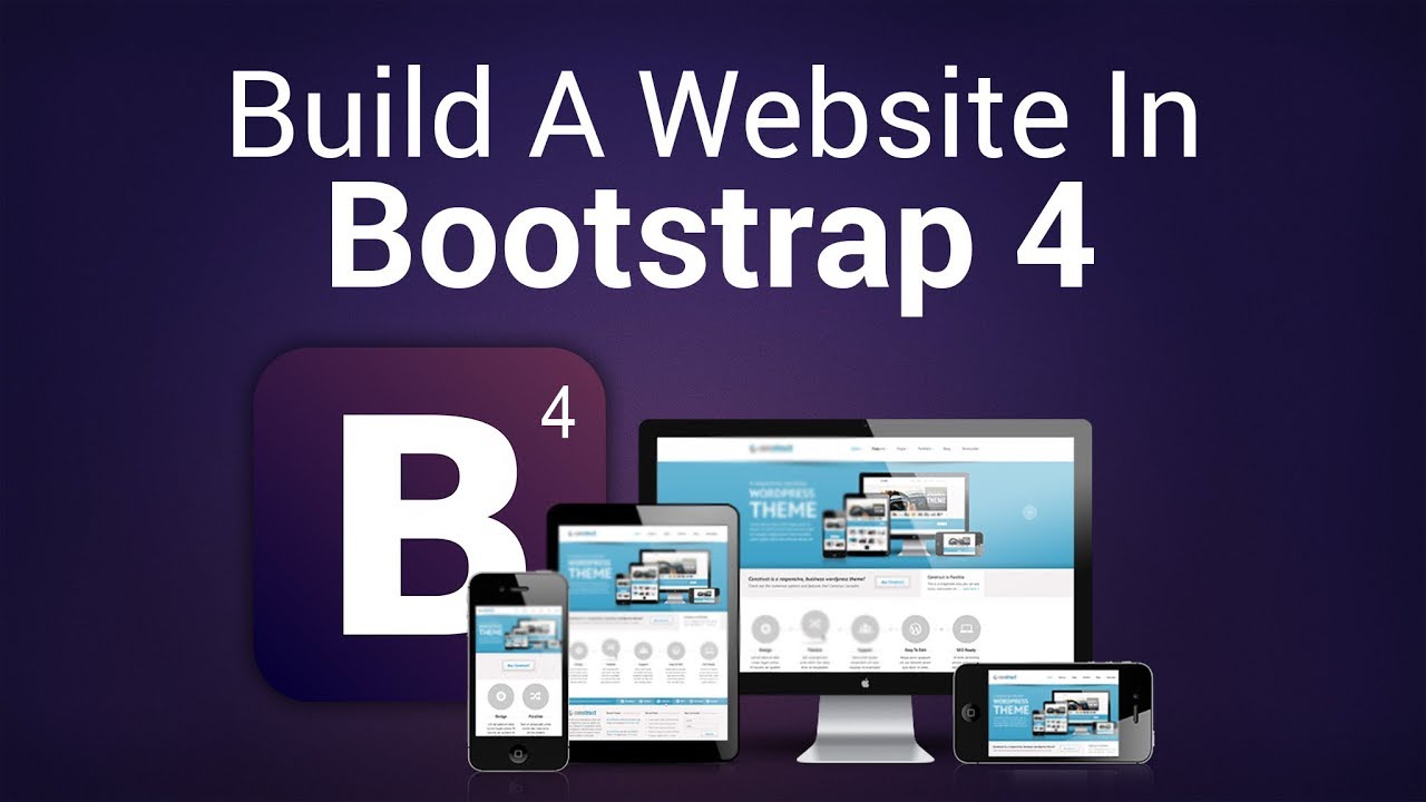 Build A Complete Website Using Bootstrap 4 | Eduonix - YouTube