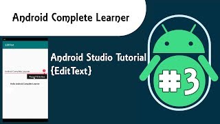 Android Studio Tutorial {EditText} #3