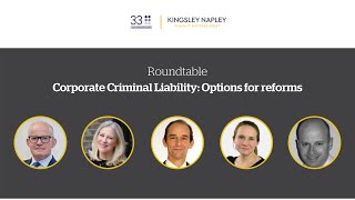 Roundtable |  Corporate Criminal Liability: Options for reform