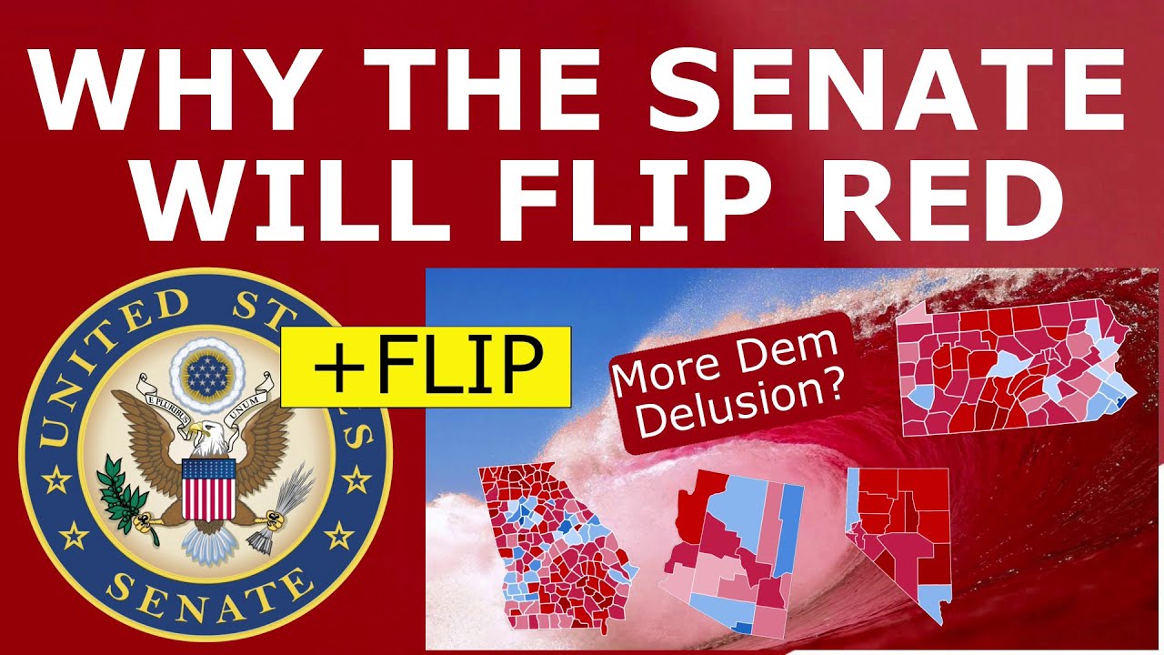 NEW SENATE ANALYSIS! - Why Republicans Are STILL Favored To FLIP The ...