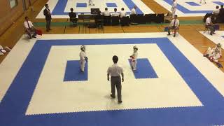 第11回神奈川県春季少年少女空手道選手権大会 少1男子 組手3回戦