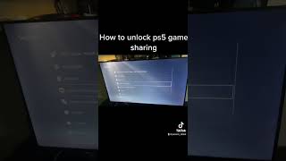 Unlock Ps5 game sharing #ps5 #gameshare #gamesharing #ps5gameplay #tutorial
