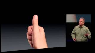 iPhone5 event - Philip Schiller (The Thumb)