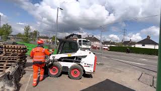 Skid steer Bobcat S550 SG Plant Services @Teds Shed