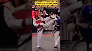 2023 USA Taekwondo National Championship Tiger Black Belt Heavy (+30kg) #usataekwondo