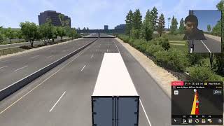 San Francisco To Fresno|| Dilivery of Waste Paper|| American Truck Simulator