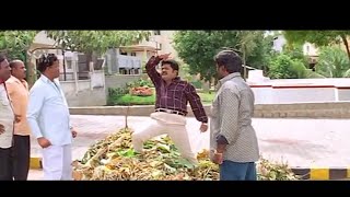 Jaggesh Comedy - ಜಗ್ಗೇಶ್ ಕೈಯಲ್ಲಿ ತಿರುಪೆ ಎತ್ತಿಸಿದ ಗೂಂಡಗಳು | Hucchana Maduveli Undone Jana Movie Scene