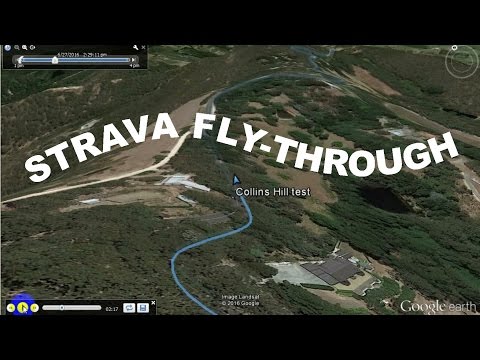 Create a Google Earth flythrough from a Strava activity track Create a Google Earth flythrough from a Strava activity track