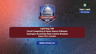 FedGeoDay 2026 - Cloud Hosted SDI Use Cases - Robert Pitts, ActioNet