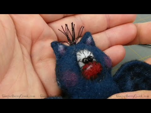 Adding Hair using Thread to Primitive Doll Patterns Adding Hair using Thread to Primitive Doll Patterns