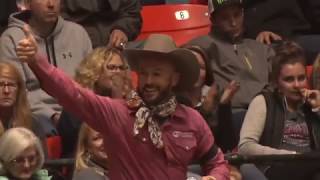 2018 Congress Open Freestyle Reining Champion Dan James Riding Don Magnum