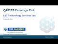 L&T Technology Services Ltd. Q2FY25 Earnings Concall