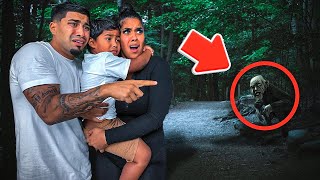 We Are NEVER Coming Back To The Haunted Woods Again!