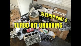 Turbo Kit + Internals Unboxing | Turbo Sleeper 94 Honda Accord [part 2]