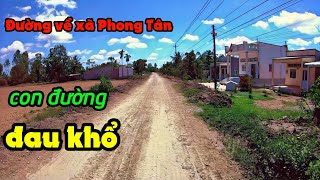 Đường về xã Phong Tân, thị xã Giá Rai - Con đường 