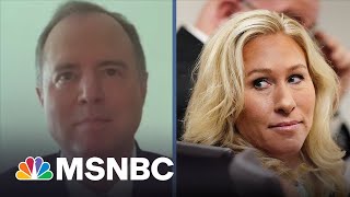 Greene Failing To Recall Calling For Martial Law 'Hard To Imagine' Says Schiff