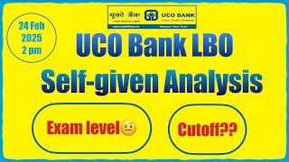 UCO LBO | Self given exam analysis