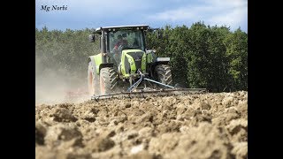 Búza vetés 2017 (Claas Arion 640 + Metalwolf + Kverneland)