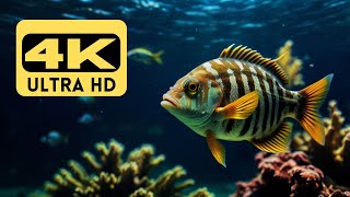 4K Ultra HD Videos Cardinal tetra Fishes | Siamese Fishes