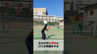 試合使える勝つ為のショートレッスン・回り込みフォアでコースを読ませない編・小笠原コーチ【テニス】#レッスン#テニス