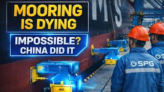 China Launches Vacuum-Based Automated Mooring System | Smart Ports & Future Shipping