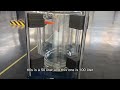 how to pack the 50l and 100l glass reactor？