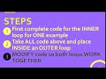 nested loops part 1 introduction