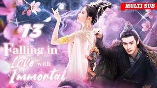 Falling in Love with Immortal🌸EP13 | #zhaolusi #zhangbinbin | She saved a man, he is an immortal!