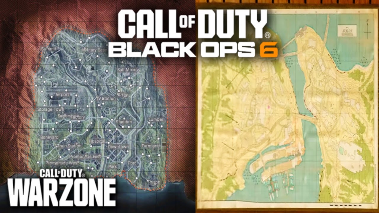 NEW Black Ops 6 Warzone Map Gameplay Trailer Revealed! Bonus Map Avalon ...