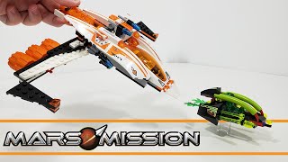 LEGO Mars Mission Review: 7647 MX-41 Switch Fighter (2008 Set) Little Green Men