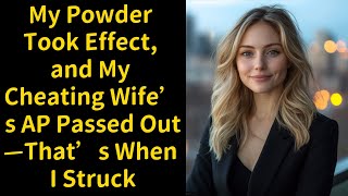 My Powder Took Effect, and My Cheating Wife’s AP Passed Out—That’s When I Struck...