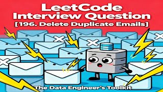LeetCode 196 | SQL Interview Question: Delete Duplicate Emails (Easy)