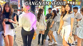 [4K 불금에 강남 거리는??? 😉😉😉] 불금에 강남은 진짜 불타네요 🔥🔥🔥GANGNAM/SEOUL/KOREA/JUST WALK