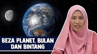 Beza Planet, Bulan dan Bintang