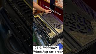 Book Your Premium Black \u0026 Golden Harmonium-Trending and Most loved 3 line 9 scale changer Harmonium