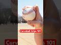 How to throw a curveball - basic grips