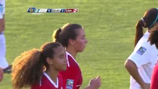 GOAL Canada, Sarah STRATIGAKIS No. 8 | @Fedefut_oficial @CanadaSoccerEN #CU17W