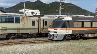 キハ85形丹鉄車内から