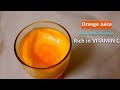 How to Intake Orange Juice For Breakfast | Fresh Squeezed Orange Juice Every Time | Vitamin C