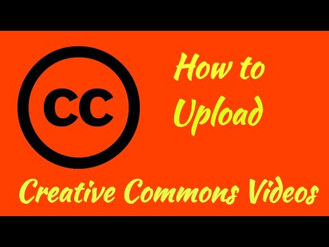 How To Upload Creative Commons Video In Youtube - YouTube