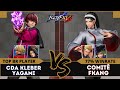 KOFXV🕹️CDA KLEBER YAGAMI (Duo Lon/O.Chris/Rock) vs COMITÊ FKANG (Beni/Sylvie/Chizuru)🕹️Replay Match