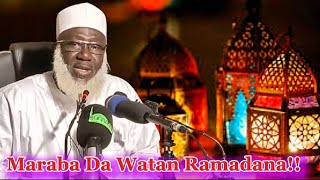 💥Maraba da zuwan Ramadana 👉Sheihk Ahmad Tijjani Yusuf Gurumtum (Hafizahullah)✅